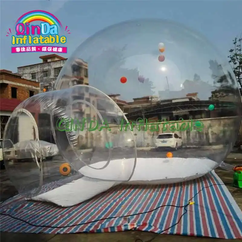 กันน้ํากลางแจ้ง Camping โปร่งใสเต็นท์โดมพอง,เต็นท์โดมพอง,เต็นท์ฟองพอง