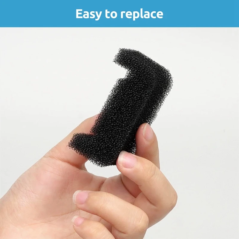Filtre en mousse éponge pour fontaine de chat, remplacement pour fontaine pour animaux de compagnie, filtre pour chien, 8 pièces