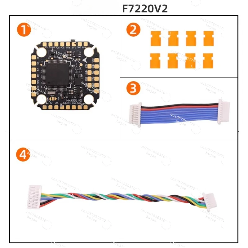 F722 mini flight control ESC flying tower 65A F7220 four-in-one 32-bit 3-6S BL32