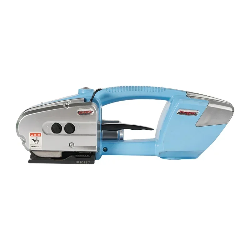 

Automatic buckle-free hot-melt plastic-steel belt strapping machine, small packer