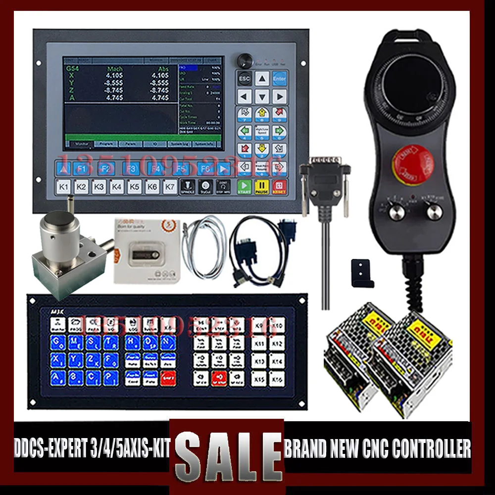 

HOT! DDCS-EXPERT/M350 3/4/5 axis CNC offline controller kit M3K is used for CNC machining and engraving to replace DDCSV3.1