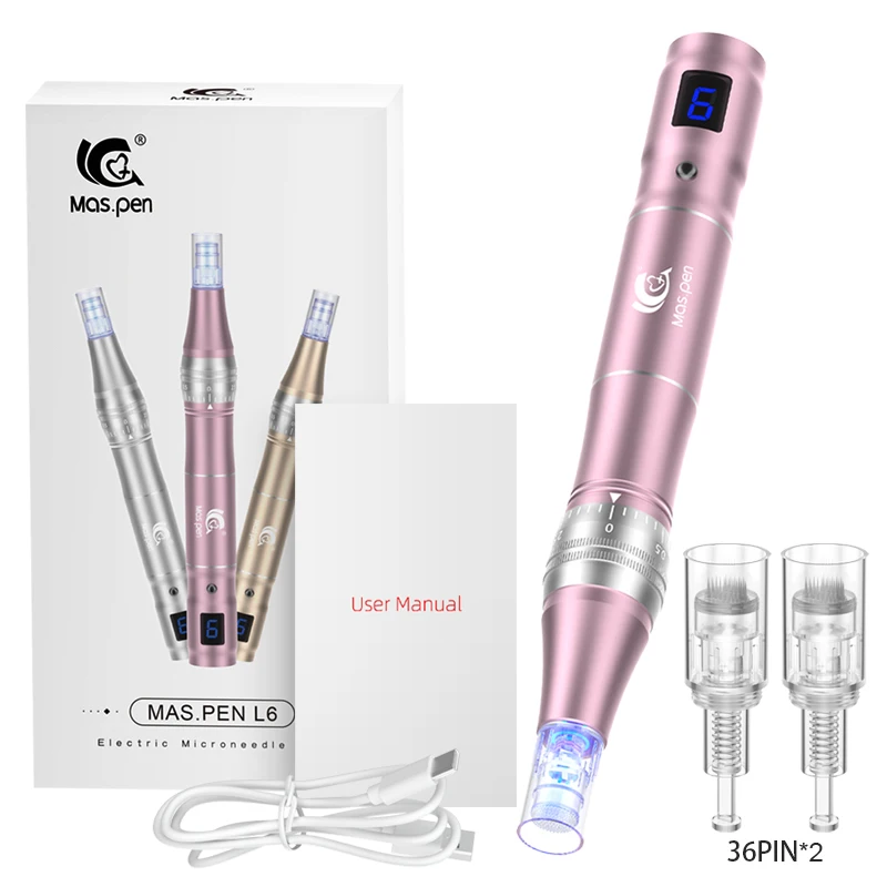 Mas.pen Kabelloser Microneedling Derma Pen/Mas Pen L1/L3/L6/N6/S8 Hautpflege-Tool 4