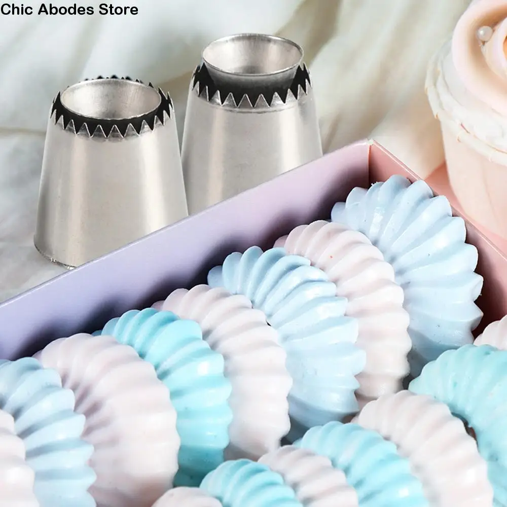 

Dessert Cake Decoration Cupcake Biscuit Russian Pastry Tip Baking Tool Icing Piping Nozzles Sultan Tube