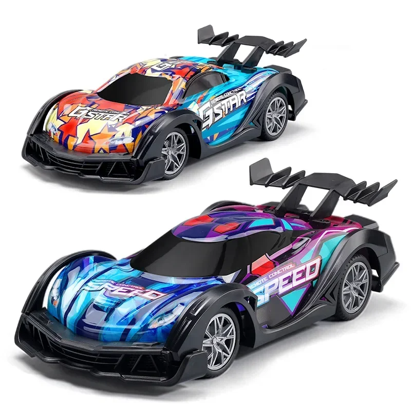 JJRC Q105 2.4G 1:18 RC Car Racing Drift 20KM/H High Speed SUV All Terrain Climbing Off Road with Light Children Car Toy Kid Gift