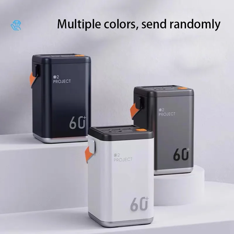 ที่ชาร์จกลางแจ้งในบ้านเร็วสำหรับแล็ปท็อป60,000mAh แบตสำรองมือถือความจุสูง60W