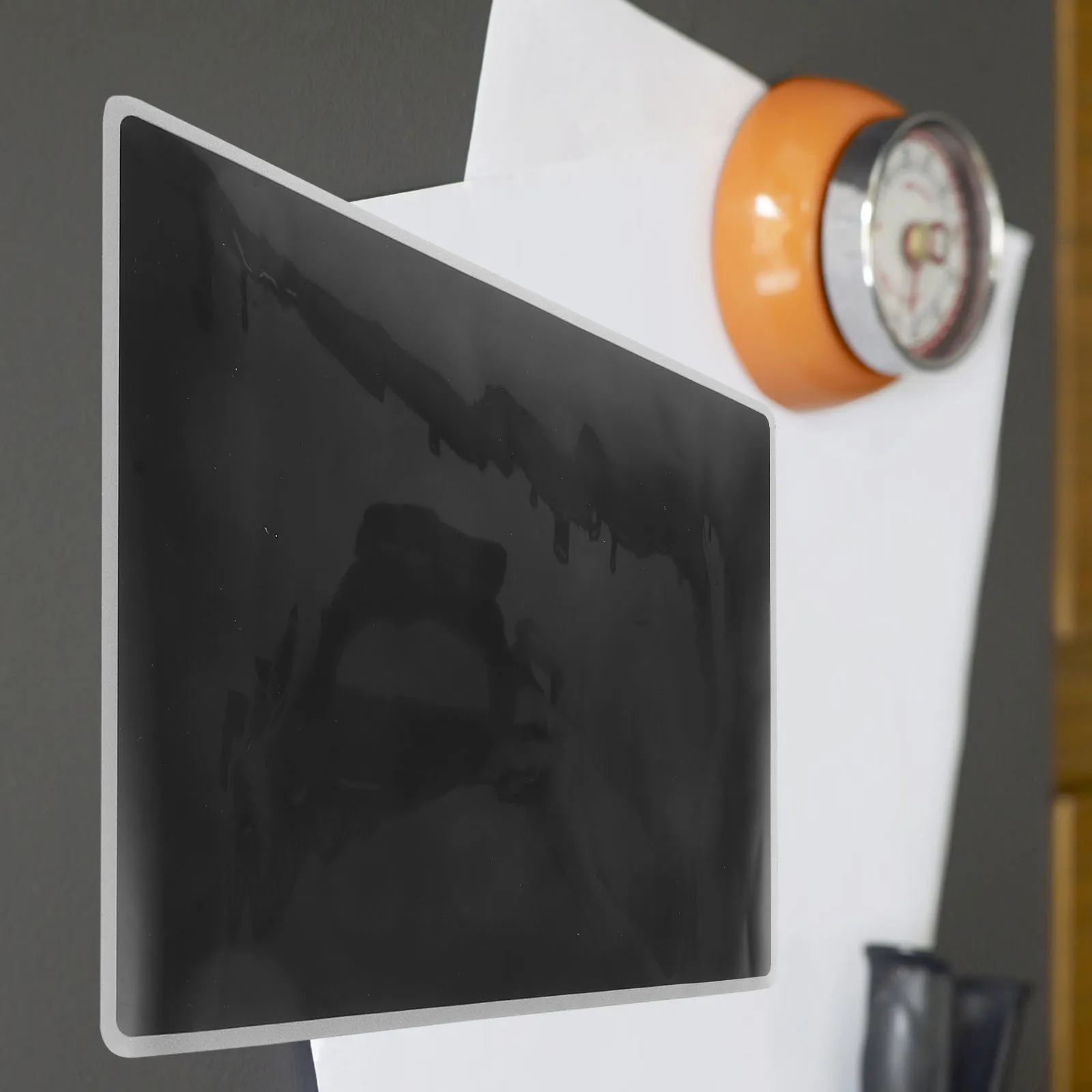 1 قطعة رسالة التقويم المغناطيسي الصغيرة الجافة محو لوحة التخطيط للثلاجة الثلاجة لوح كتابة منظم المطبخ الجدول الزمني #2