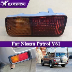 Kamshing Rear Bumper Light For Nissan Patrol Y61 Foglight Reflector Light Rear Brake Light Stop Lamp