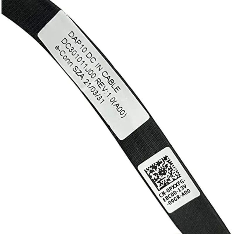 DC Power Jack with Cable Socket Plug Charging Port for Dell Precision 7530 7540 M7530 0PXXFG DC301011J00