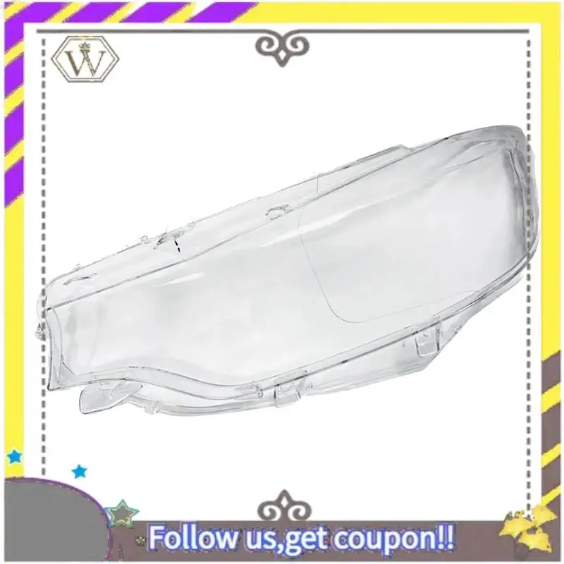 

L38A-Левая боковая крышка объектива фар автомобиля, абажур для BMW 4 серии M3 M4 F32 F33 F36 F80 F82 2018-2020, крышка лампы автомобиля