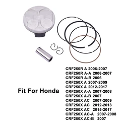 78mm STD Piston and Ring Clip Kit For Honda CRF250X 2007-2016 CRF 250 CRF250 78mm Pin 16mm 250CC Motorcycle Engine Bore Size