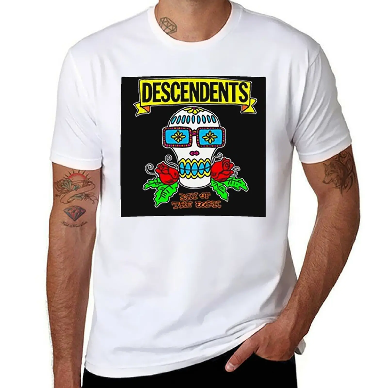 

Top Descendents T-Shirt man t shirt heavy cotton cotton t shirts high quality T-Shirt