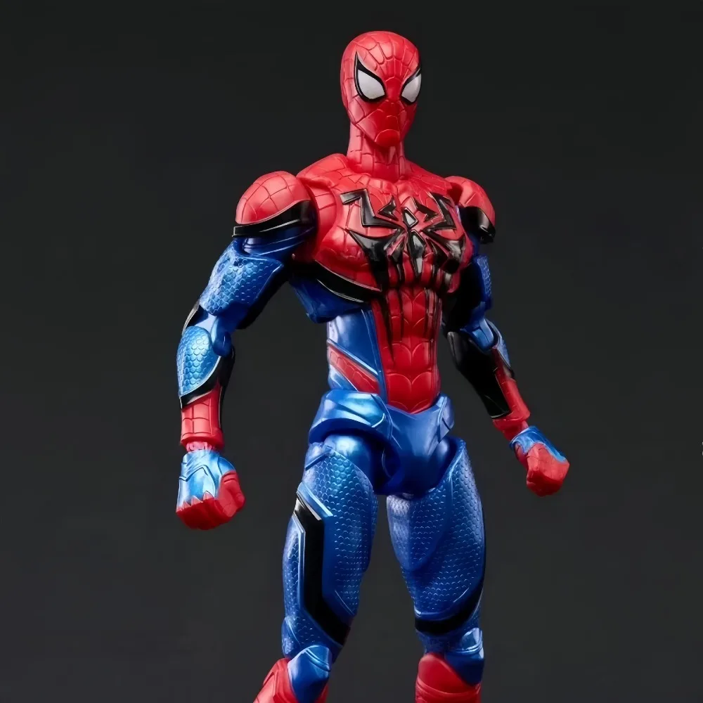 Nieuwe Blokees Marvel Rivals Champion Class Spider-Man Venom Model Kit Bouwbare Action Figure Blind Box Collectible Assembly Toys