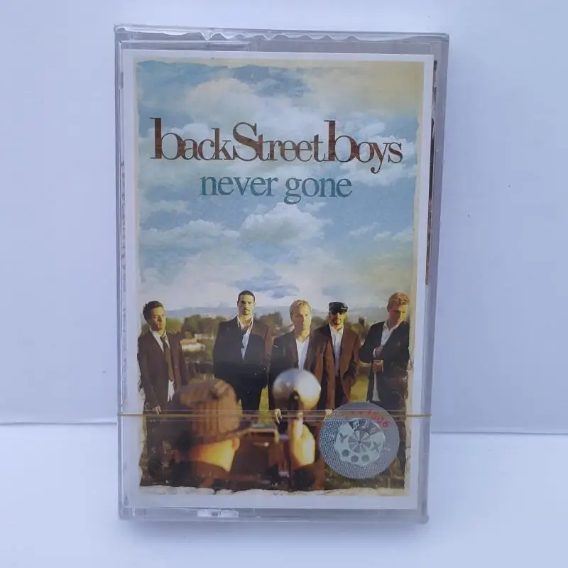 

Retro Backstreet Boys Music Tape Never Gone Album Cosplay Cassettes Soundtracks Box Walkman Car Tape Party Music Collection Gift