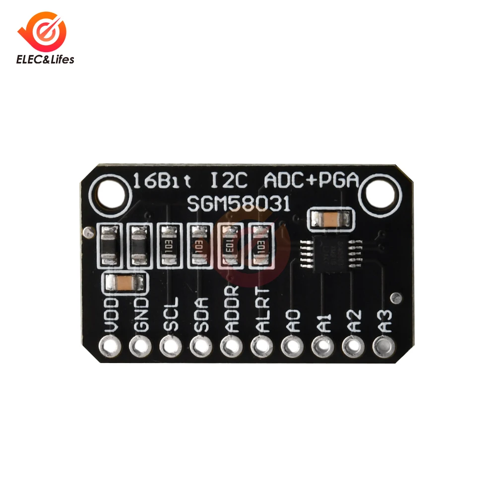 SGM58031 16 بت عالية الدقة 4 قنوات الحصول على البيانات التناظرية إلى الرقمية وتحويل وحدة 8SPS إلى 860SPS 2.0 فولت إلى 5.5 فولت