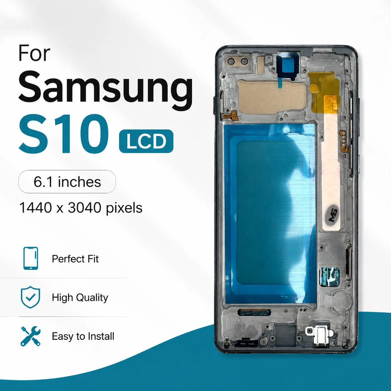AAA+ TFT For Samsung Galaxy S10 S10E S10 Plus Display Touch Screen Digitizer For SM-G973U SM-G970F SM-G975F Replacement Parts