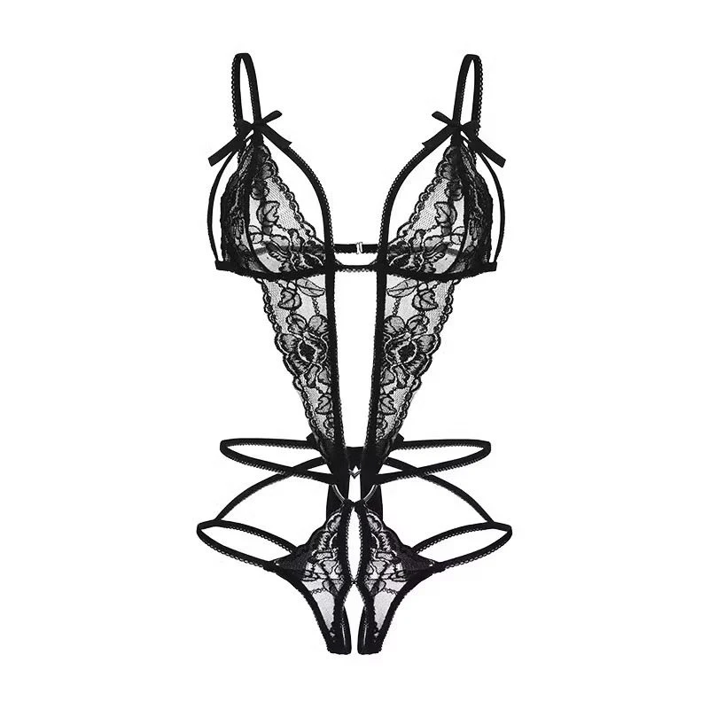 

Sujetadores Sexys See Through Woman One Piece Sleeveless Backless Sexy Crotchless Tights Underwear Pajamas Women Sexy Costume