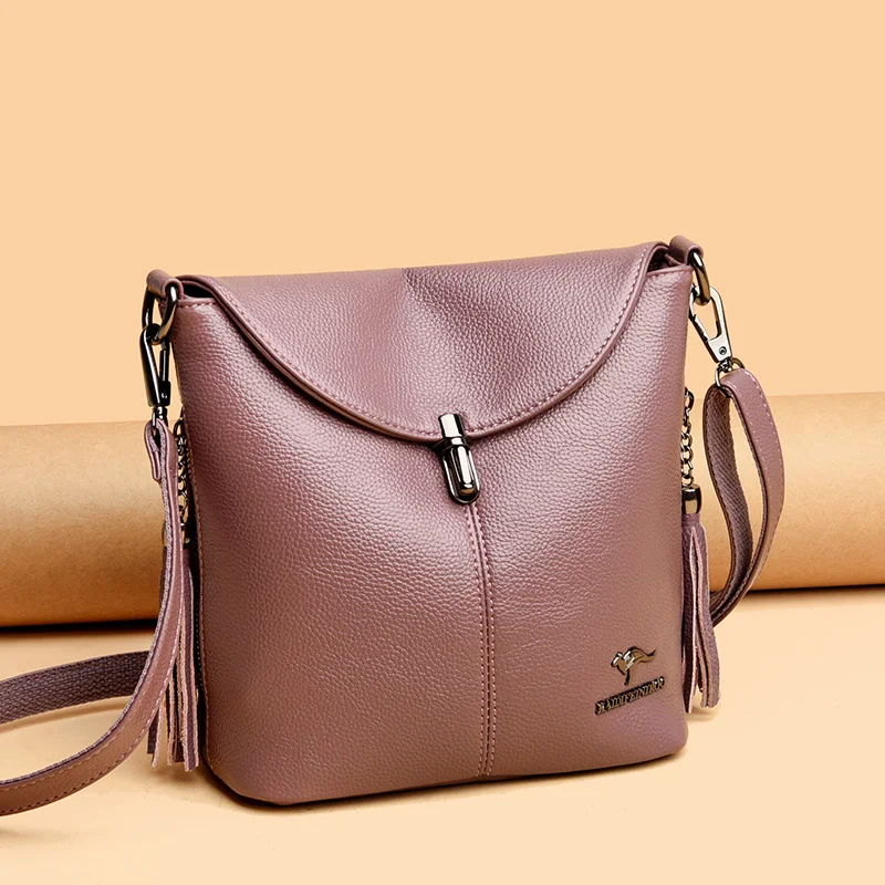 Women Messenger Bags High capacity Females Leather Crossbody Shoulder Bag Handbag Satchel New High Quality Lady bags Designers