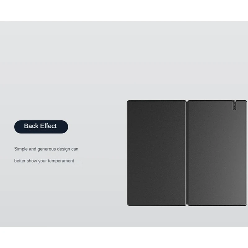 Calculatrice scientifique pliante portable, tablette LCD, bureau d'affaires, saison scolaire