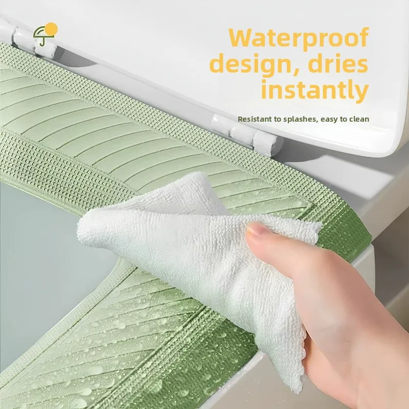 Waterproof Toilet  Cushion Universal Four Seasons Silicone Foam Ring Toilet Cover No Wash Home Use New 2026 Model