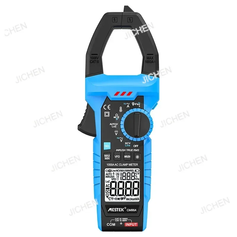 

CM86 True-RMS 1000A AC/DC Curent Clamp Meter Multimeter Pinza Amperimetrica Tester By iFlex Clamp AC Current Up To 3000A