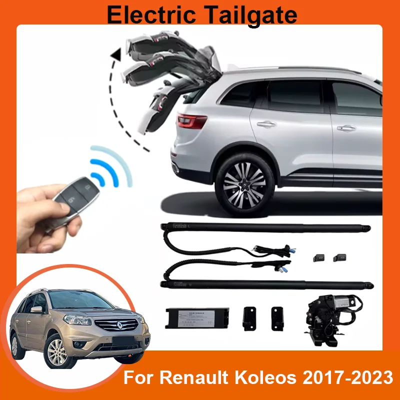 

Электрический подъемник задней двери для Renault Koleos 2017-2023, автоматический открыватель багажника, автомобильный лифт, приводной замок, всасывающий замок, мощные задние ворота