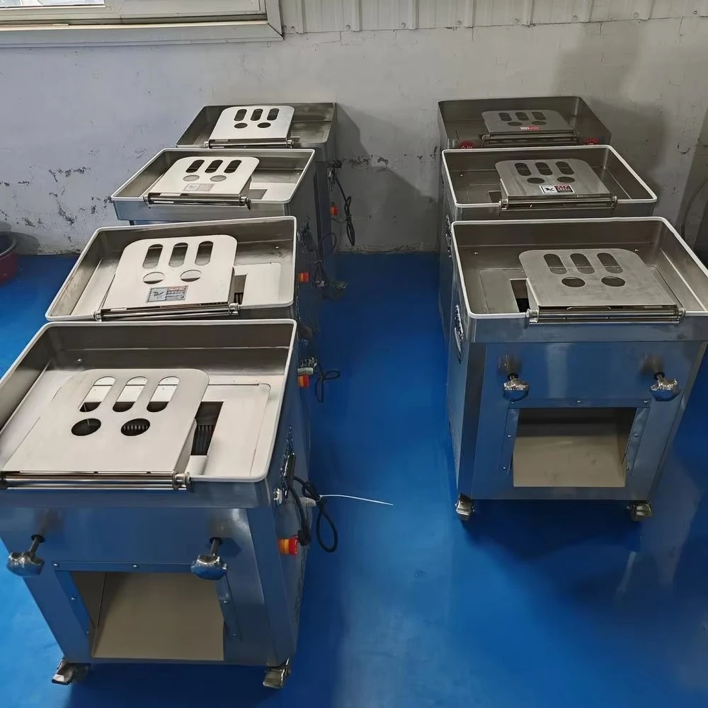Industrial Fresh Meat Shredder, Beef & Pork Strip Shredding Slicer Cutting Machine for Meat Processing