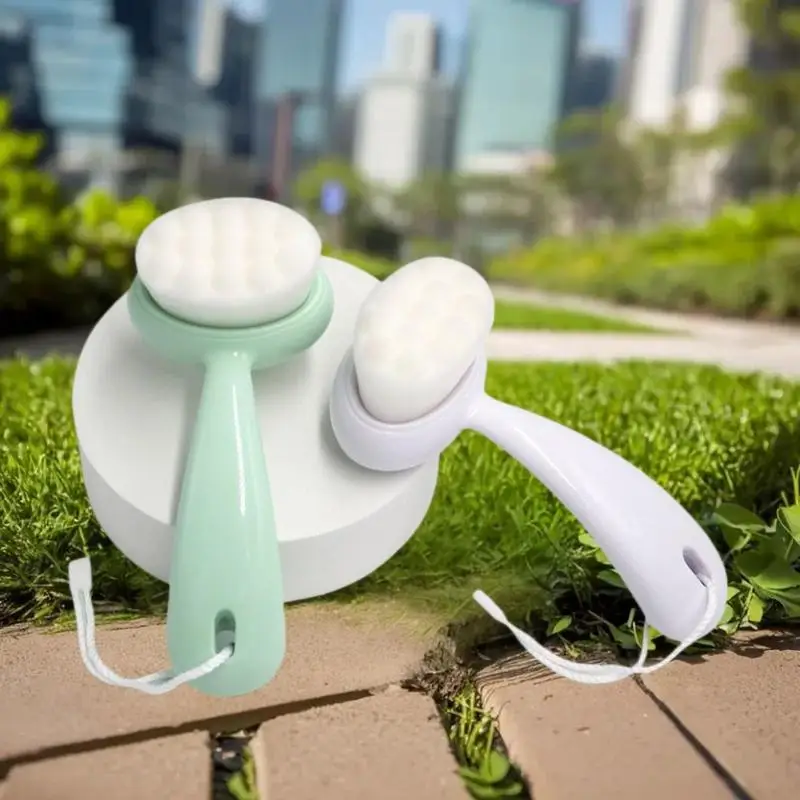 Pore Cleaner​​ Wash Face Brush Deep Cleaning Facial Care Facial Exfoliator Brush​​ Blackhead Soft ​​Face Cleansing Brush​​