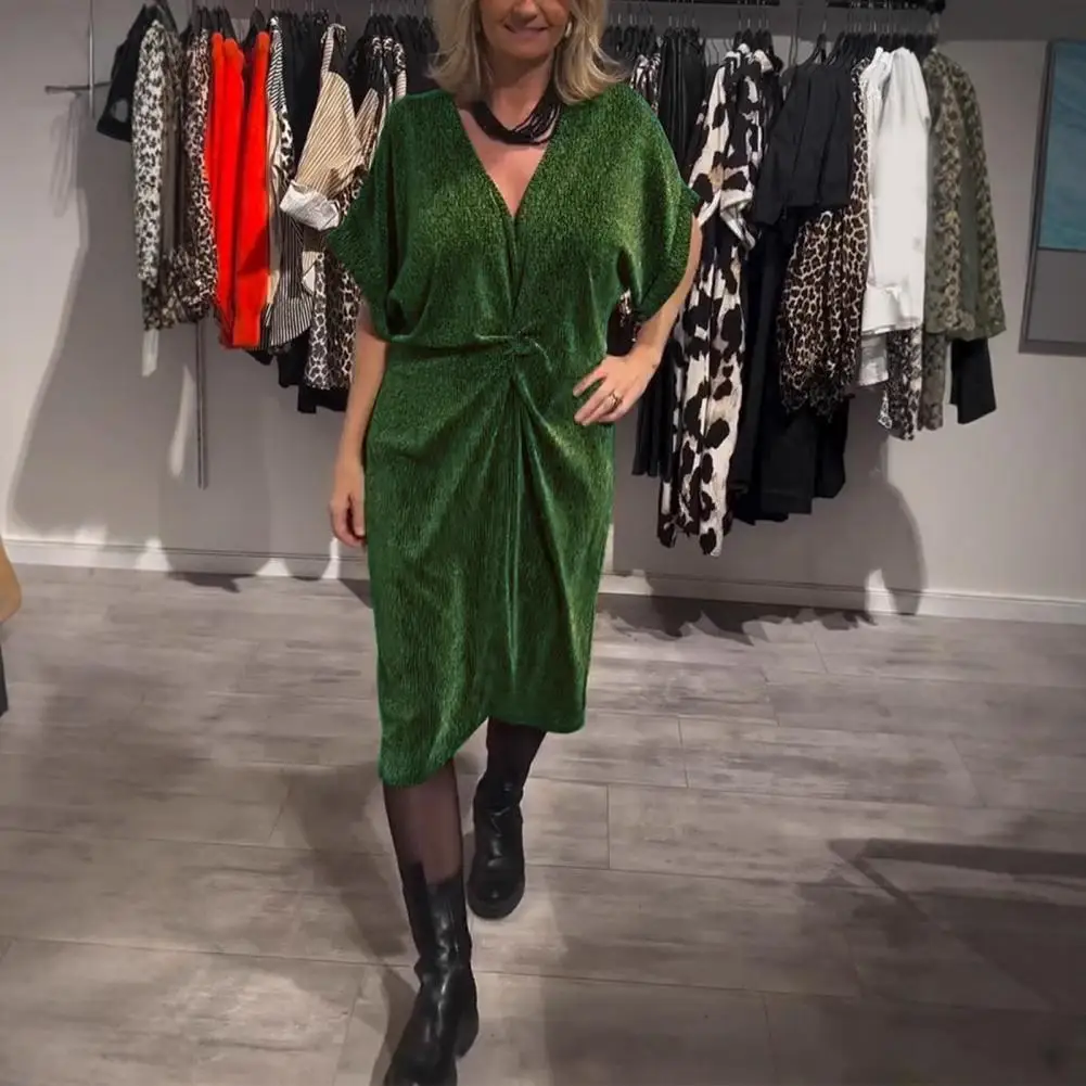 فستان سهرة نسائي مزين بالترتر اللامع لعام 2025 بأكمام طويلة بدون ظهر وخصر عالي بطول الأرض فساتين لامعة لحفلات أعياد الميلاد للسيدات