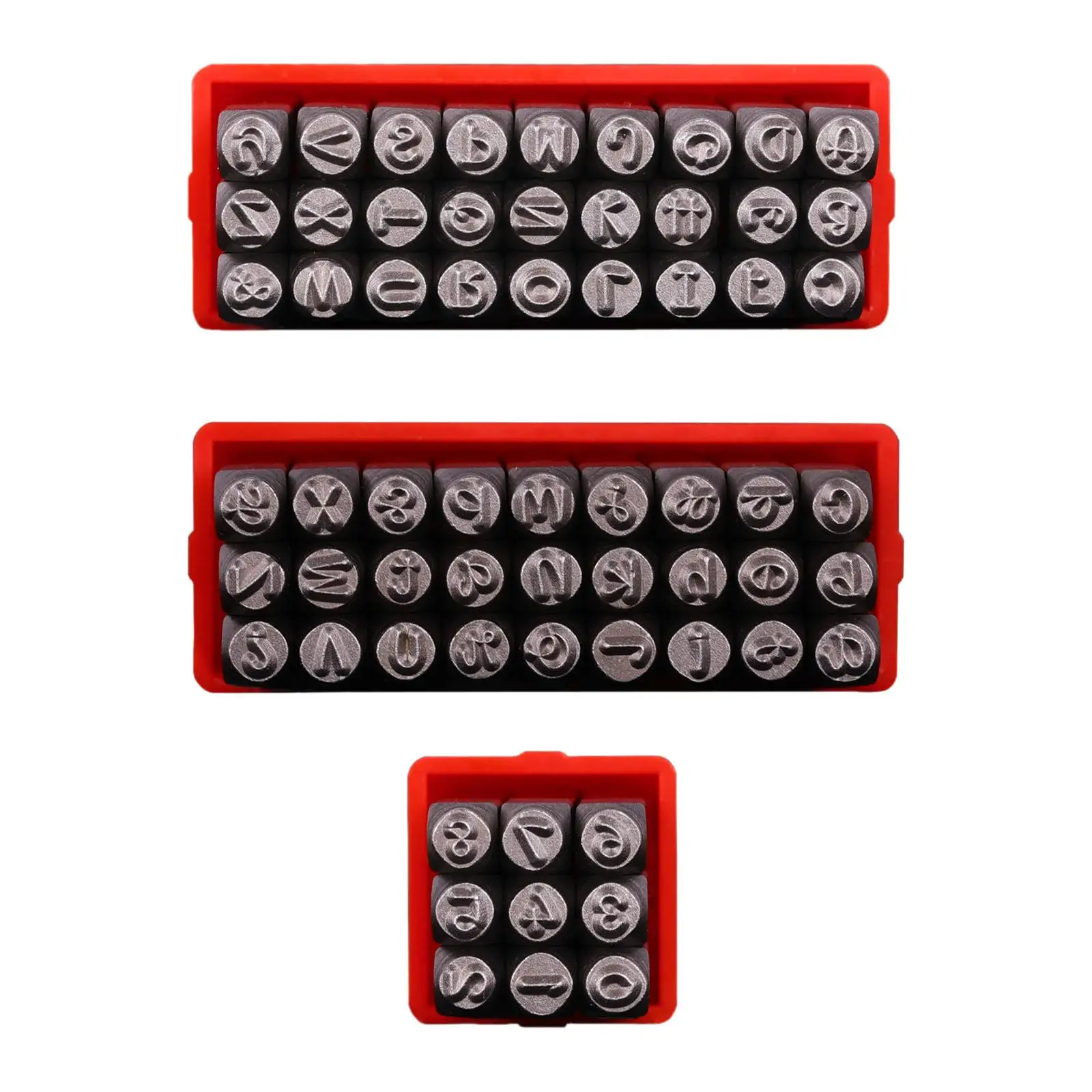 Metal Stamp Set Steel Alphabet Stamp Set Bench Block Pressing Die Imprinting