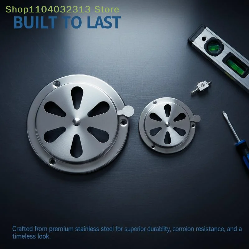 petiteAdjustable Round Air Vent Grille 95mm 125mm Duct Cover for Quiet Energy Efficient Living Spacesaccessories