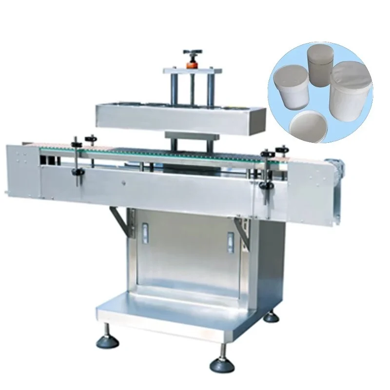Customized Automatic Continuous Induction Aluminum Foil Sealing Machine for Plastic Bottle Industrial Sealer Equipment