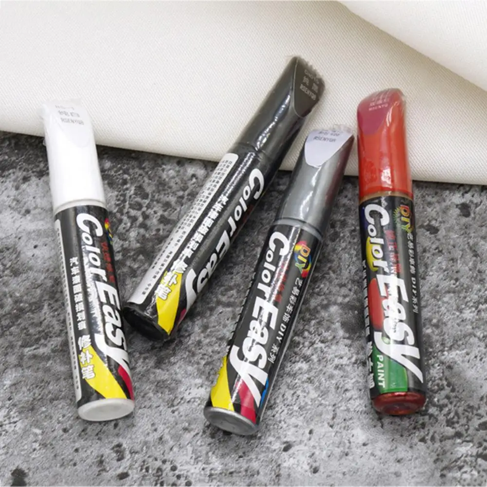 12ml Car Scratch Repair Repainting Pen Professional Waterproof Applicator Auto Car Applicator Coat Painting Pen Car Care Tool