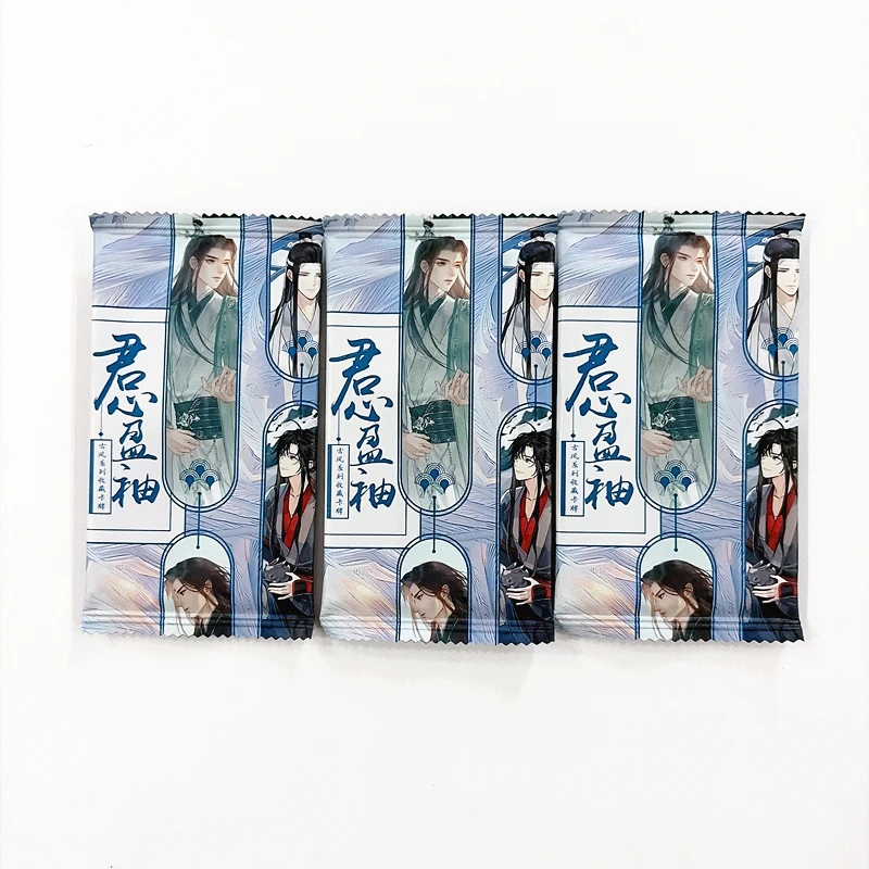 Jun Xin Ying Xiu Manhwa Collectible Card Grandmaster of Demonic Cultivation Heaven Official's Blessing Character Trading Cards - view 6