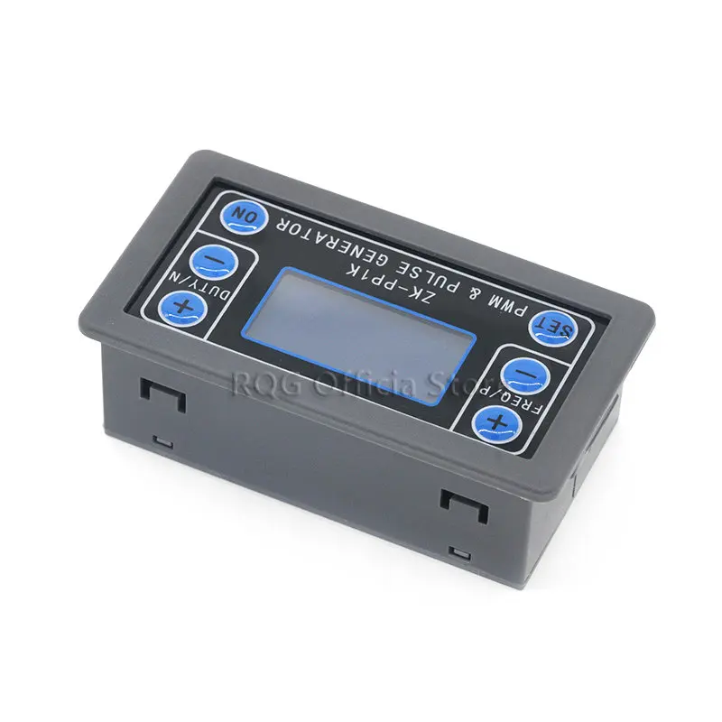 LCD Digital PWM Signal Generator pulse frequency duty cycle adjustable square wave rectangular wave signal function generator
