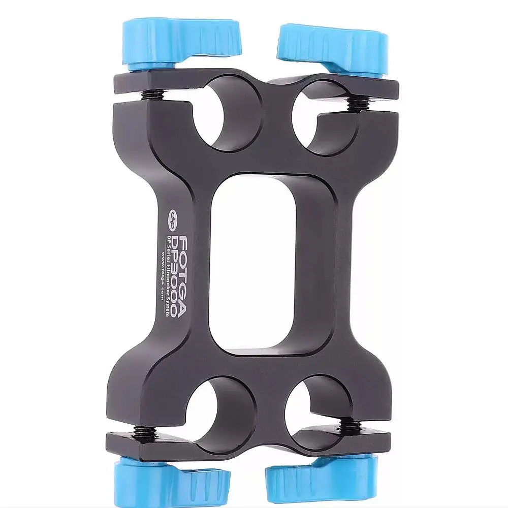 

FOTGA DP3000 Offset Riser Rail Block Clamp for 15mm Rod DSLR HDV Rail Rig System