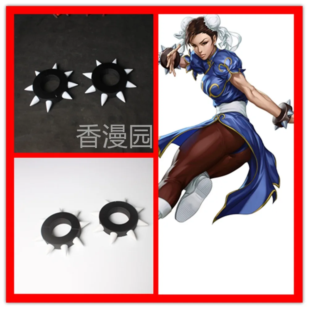 Chun-Li Hand Ornaments Cosplay Prop for Anime Convention Cosplay Outfit Matching