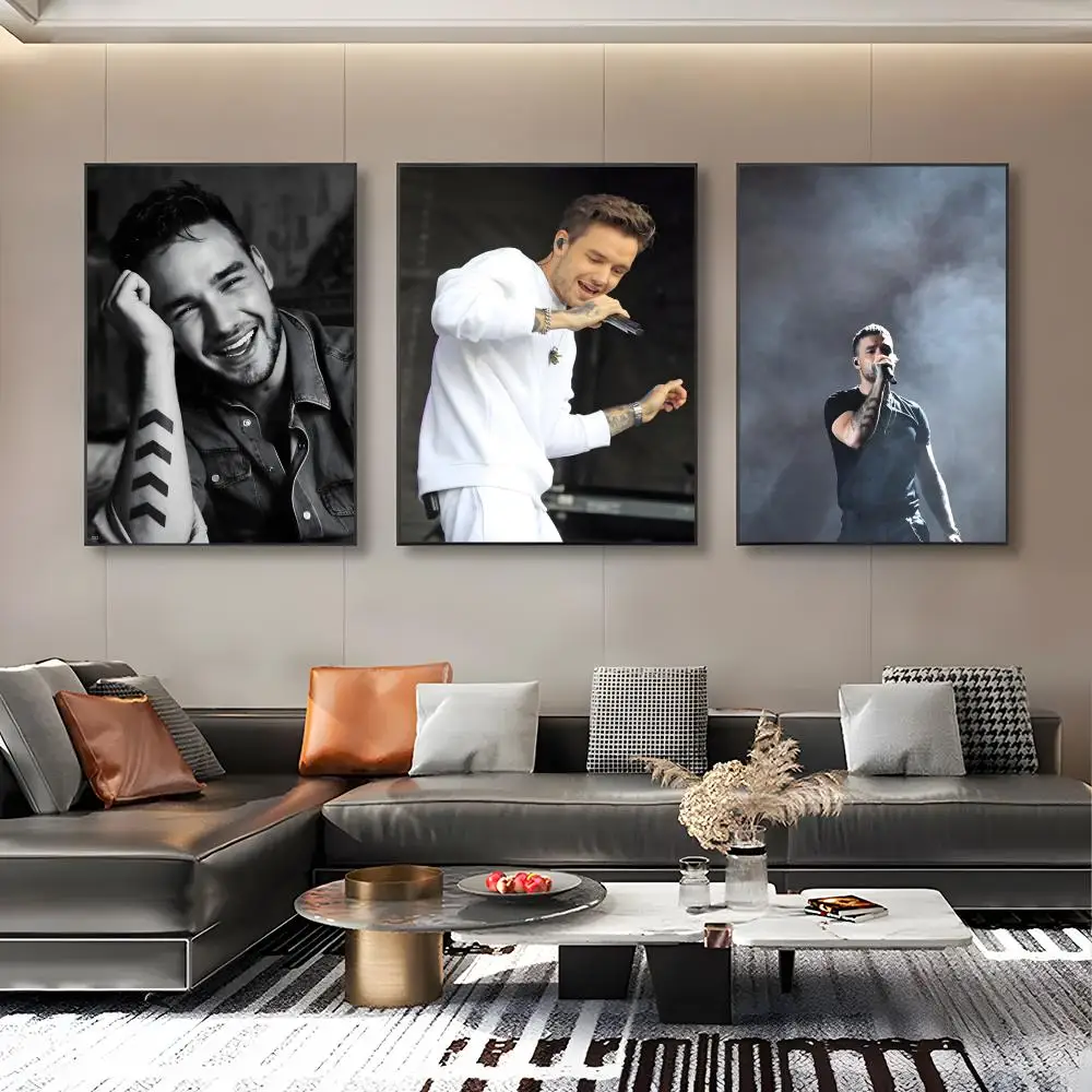 Stylish Liam Payne One Direction-s Poster Modern art bathroom wall waterproof frameless decorative gift