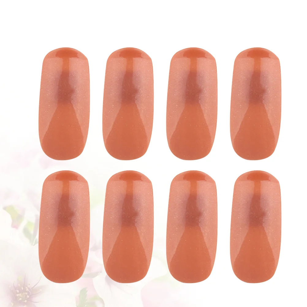 

200Pcs Durable Nail Art Tips for Practice and Training Suitable for Home and Professional Use Quick Drying Fake Nail Exercise