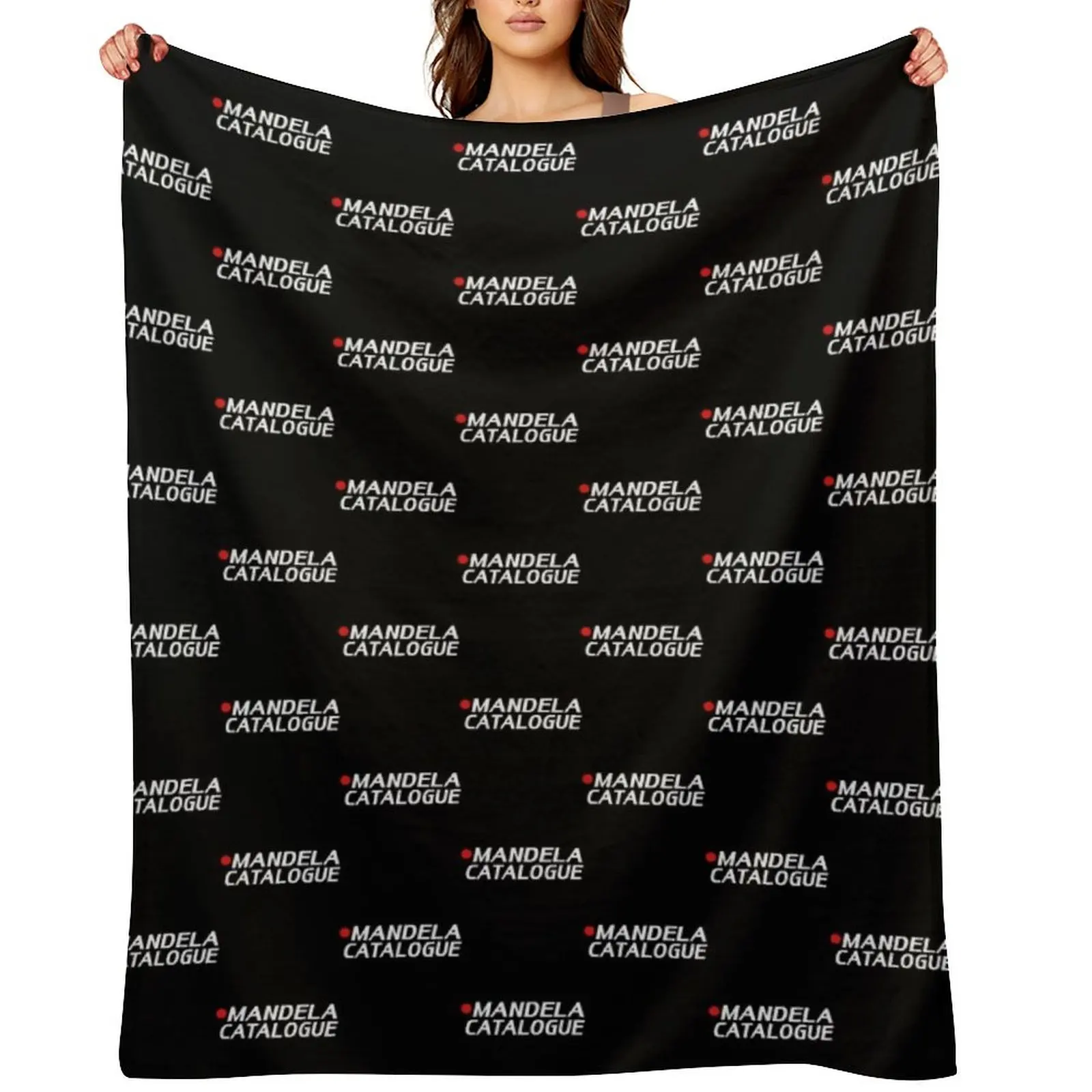 

Mandela Catalogue Merch Mandela Catalogue Logo Throw Blanket Sleeping Bag Fashion Sofas Bed linens blankets and throws Blankets