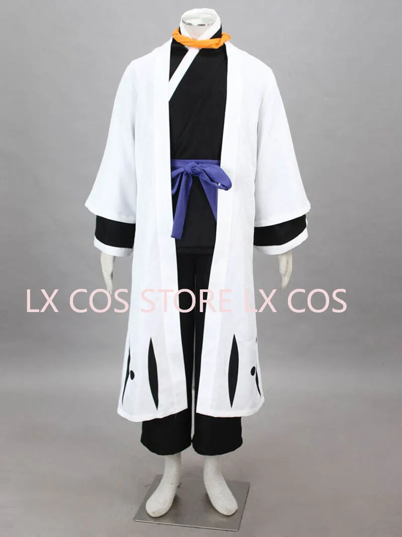 Tousen Kaname 9th Division Cosplay Anime Costume Kimono Kendo Cos Clothes