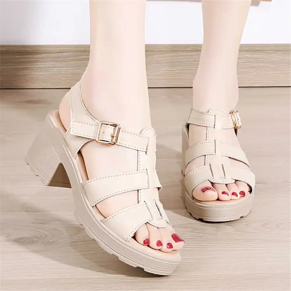 Peep Toes Spring Sabot Woman Heel Small Heel Shoes Ladies Loafers Shoes Sneakers Sports Lowest Price On Offer Pretty Sheos