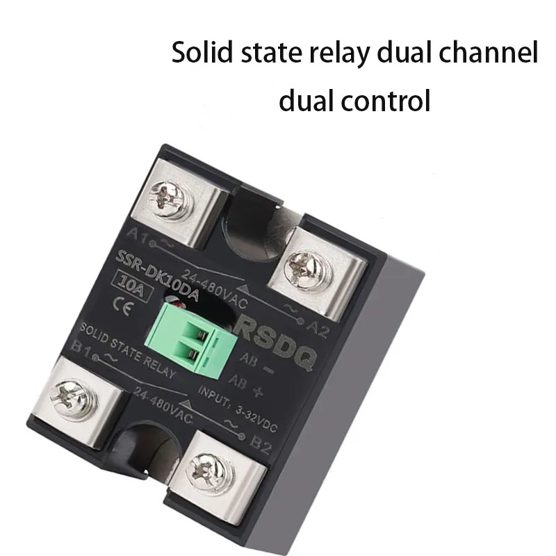 SSR-SK40DA Solid State Relay Dual Channel Dual Control DC Control AC Dual Channel Single Control 25A 60A 80A