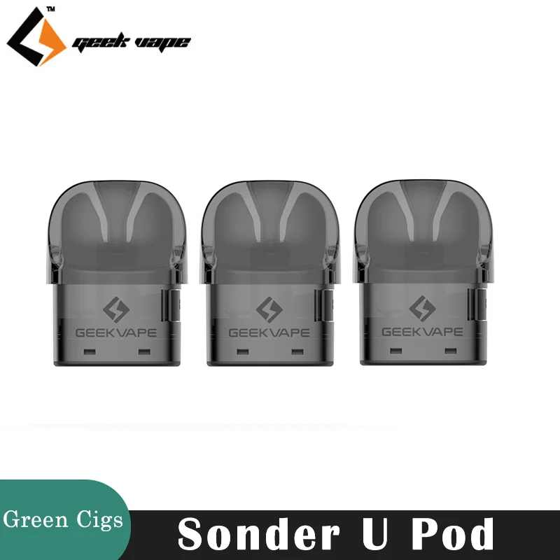 Geekvape- Sonder U Pod 2 0.7ohm/1.1ohm MTL Wenax U AU Obelisk U Kit pod system for pod systems - related product image