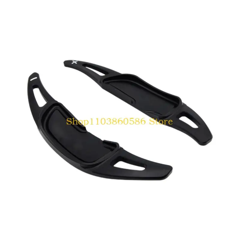 

242A For CLA45 GLE63 GLS63 SL63 Steering Wheel Shift Paddle Cover Decor Trim 2 Bundle