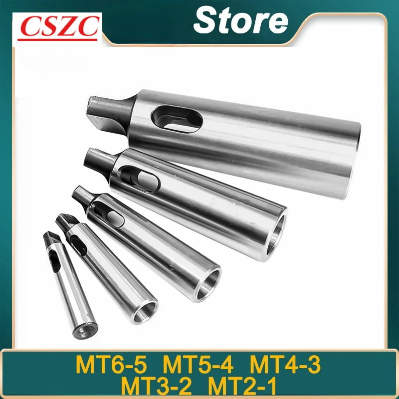 

MT1 MT2 MT3 MT4 MT5 Drill Sleeve Arbor Morse Taper Adapter Reducing Drill Sleeve for Morse Taper Sleeve Shank Tool Holder