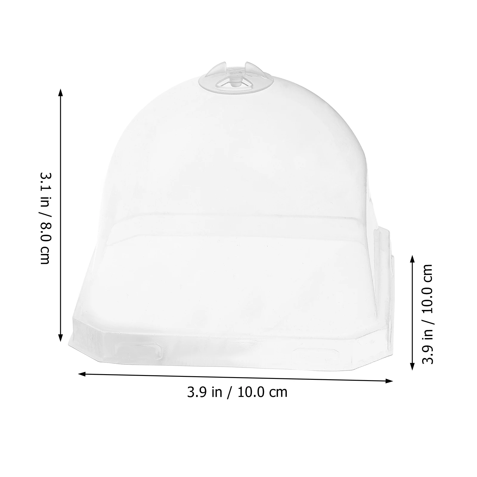 

Plant Cover Plastic Transparent Dome Garden Freeze Protection Cloche Seedlings Germination Dome Plant Cloche Plastic