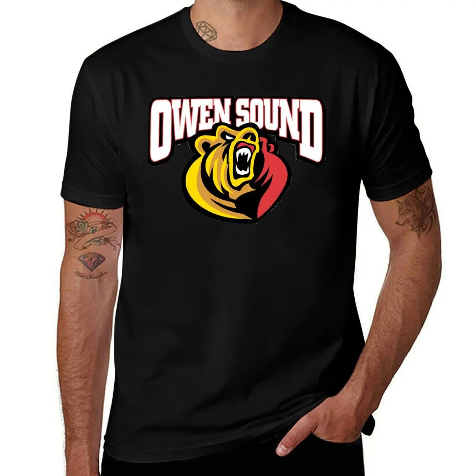 

t T-Shirt Owen t Sound printed cotton funny for man Attack Classic T Shirt essential shirt shirts shirts