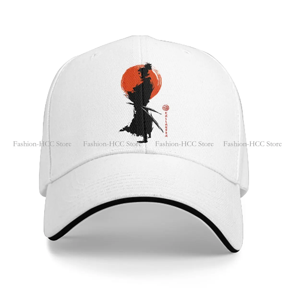 Ronin Japan Classic Solid Color Baseball Caps Peaked Cap Japanese Samurai Warrior Bushido Sun Shade Hats Men Women