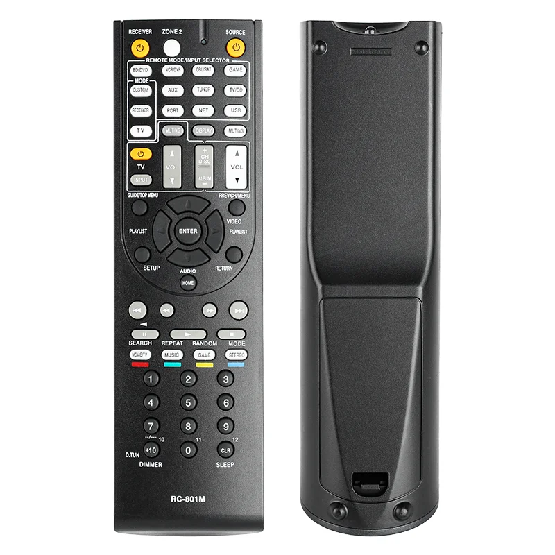 Control Remoto RC-801M para Onkyo, Compatible con Receptores AV Onkyo HT-RC360 TX-NR509 HT-R648 HT-R690 HT-R990 HT-S7400 HT-S8400