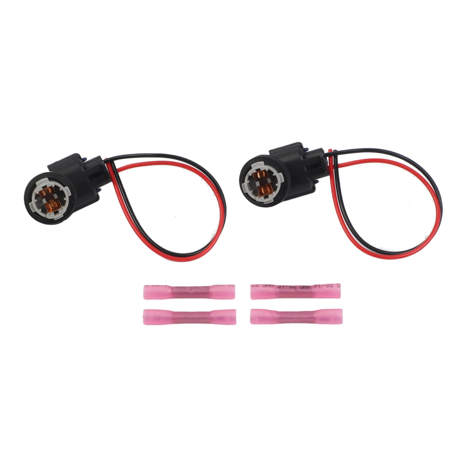 2Pcs Rear Bumper Bulb Socket Wiring Harness Pigtail For Toyota For Tacoma For Tundra For Corolla 1998-2024 License Plate Light C